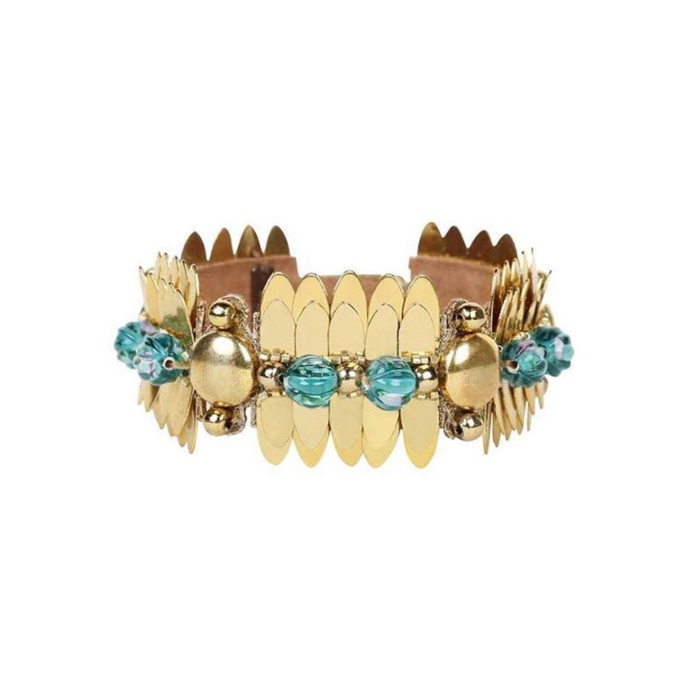 Anthropologie feather scale Egypt Harlee Bracelet